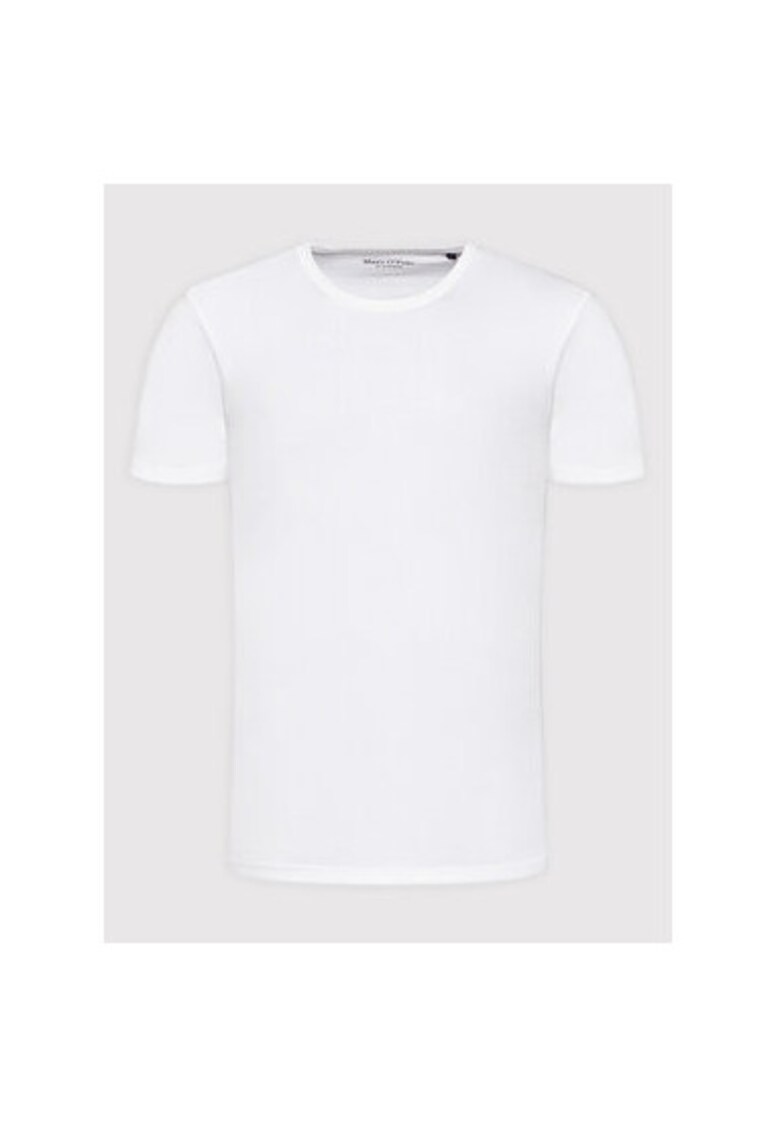 Tricou barbati - 209845310 - Bumbac organic - Alb - Alb