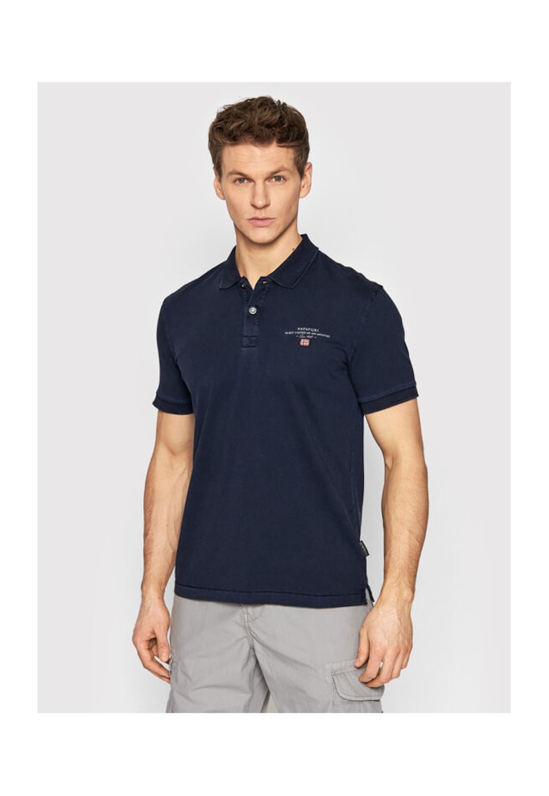 Tricou barbati - 300337295 - Bumbac - 3XL INTL - Albastru