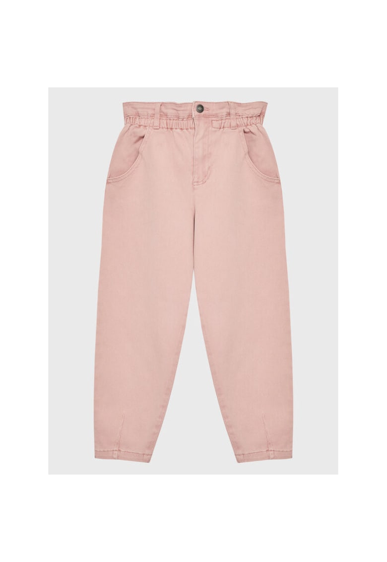United Colors of Benetton Pantaloni fete - 301238928 - Bumbac - Roz - Roz
