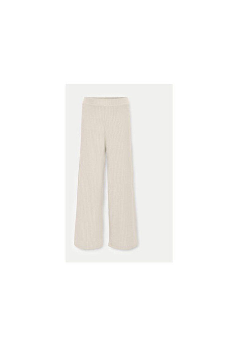 Pantaloni fete - 304704581 - Poliester/Viscoza - Bej - Bej