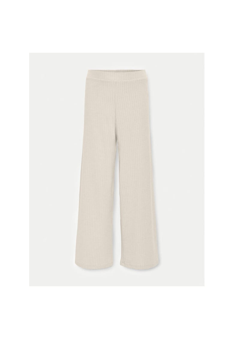 Pantaloni fete - 304704581 - Poliester/Viscoza - Bej - Bej