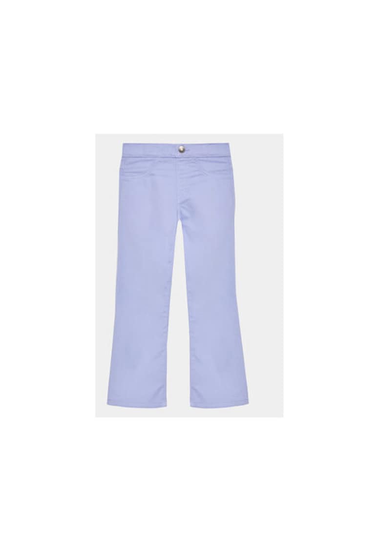 Pantaloni fete - 303214920 - Bumbac/Poliester - Violet
