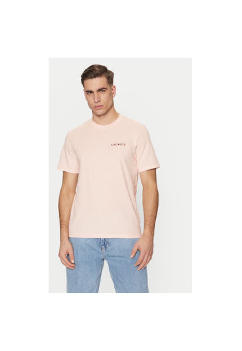 Tricou barbati -  304998058 - Bumbac - M INTL - Roz