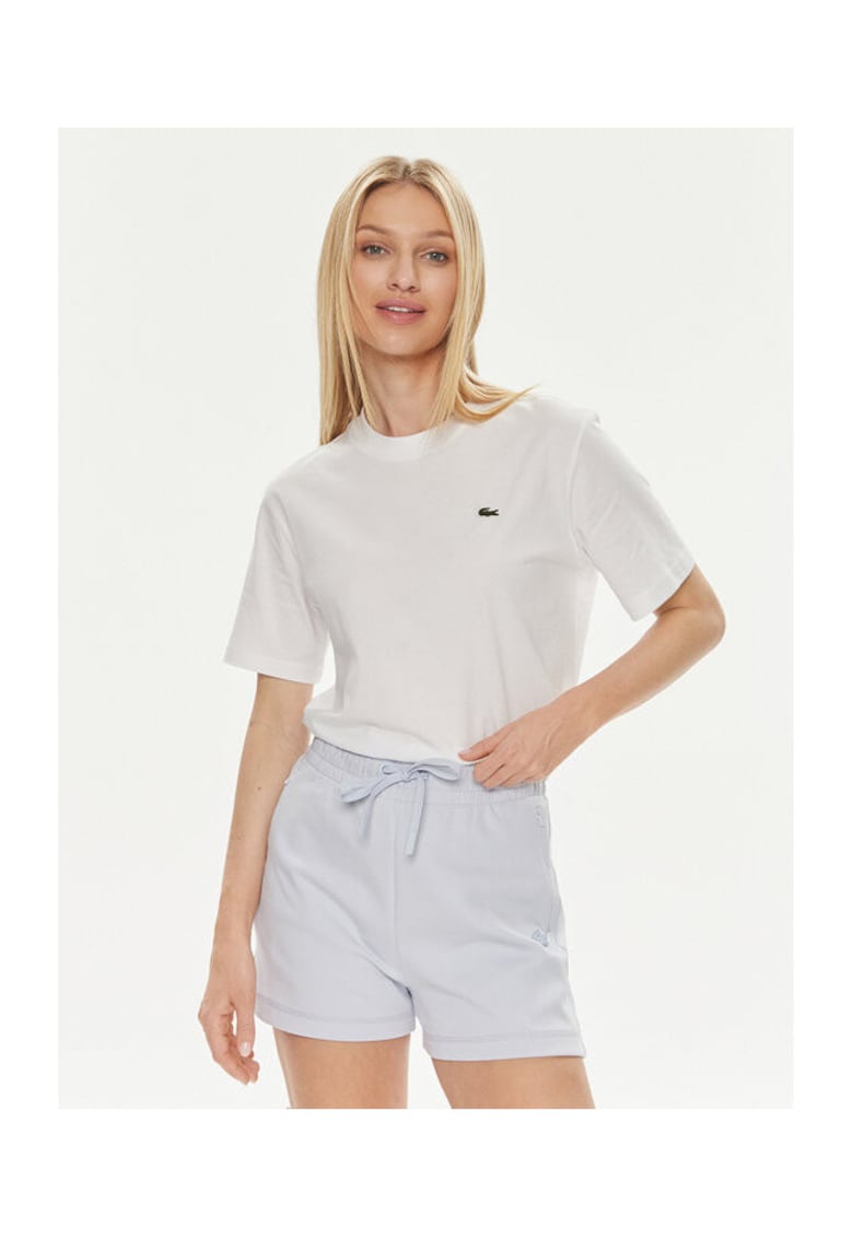 Tricou dama - 303714048 - Bumbac - Alb - Alb