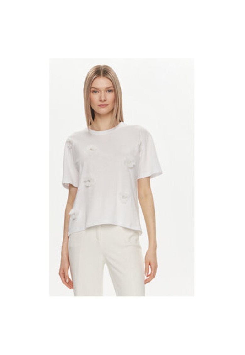 Tricou dama -  304172755 - Sintetic - 44 EU - Alb Tricou dama -  304172755 - Sintetic - 44 EU - Alb