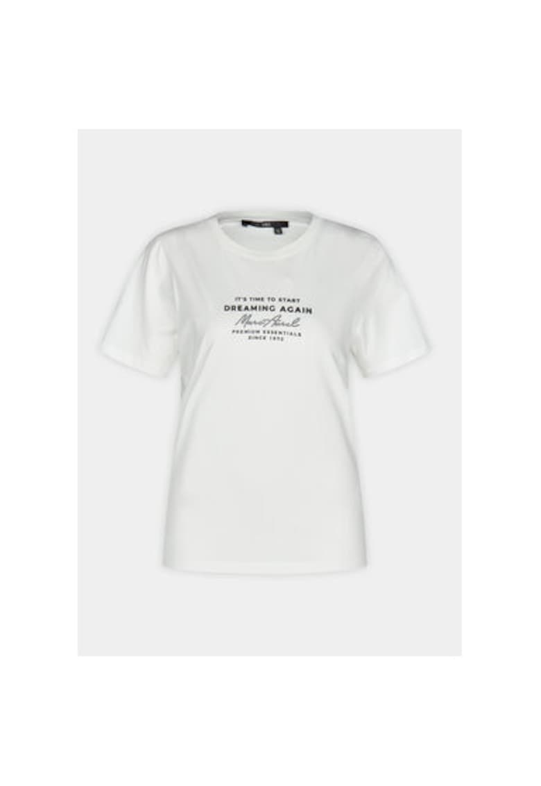 Tricou dama - 303698515 - Bumbac - Alb Tricou dama - 303698515 - Bumbac - Alb