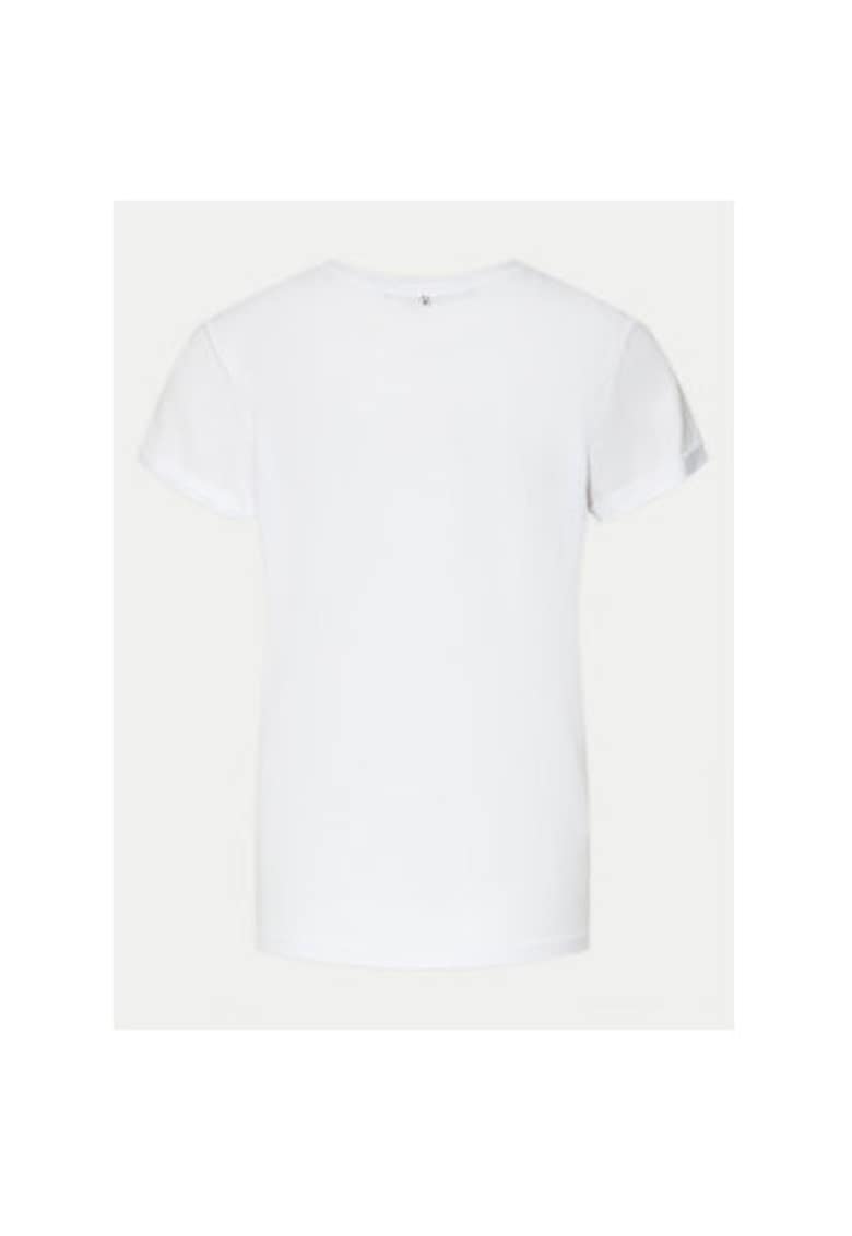 Tricou dama - 303698805 - Modal/Bumbac - 34 EU - Alb Tricou dama - 303698805 - Modal/Bumbac - 34 EU - Alb