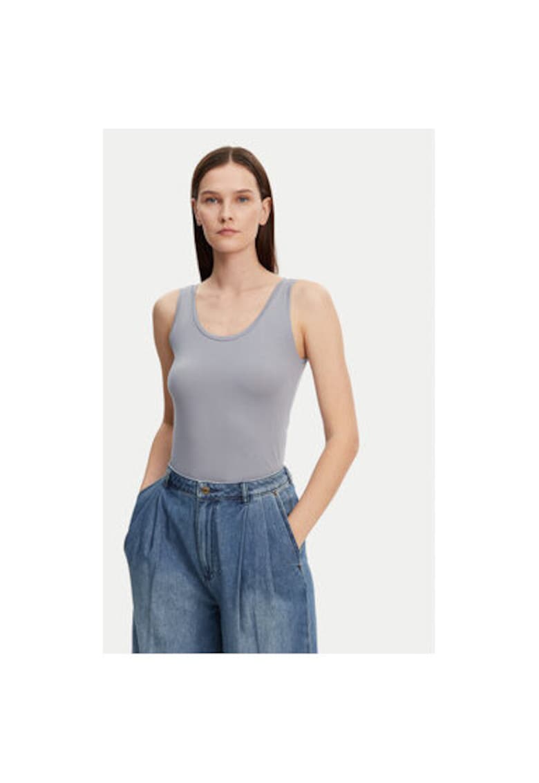 Tricou dama -  304883453 - Bumbac organic - XS INTL - Albastru