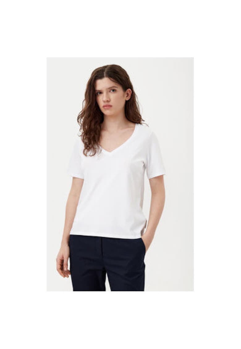 Tricou dama - 304830235 - Bumbac - 2XL INTL - Alb Tricou dama - 304830235 - Bumbac - 2XL INTL - Alb