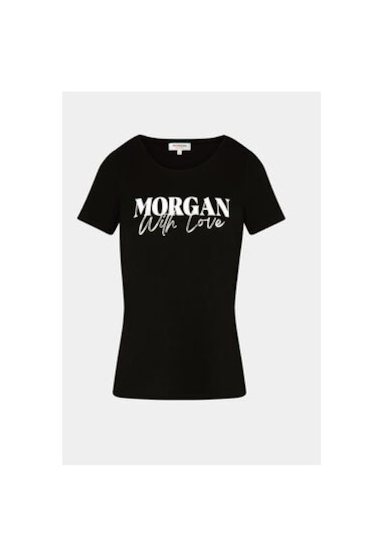 Tricou dama - 303917234 - Modal/Bumbac - Negru - Negru