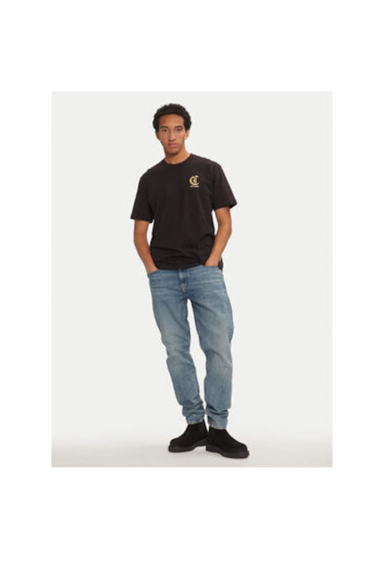 Tricou barbati - 304381713 - Bumbac - Negru - Negru