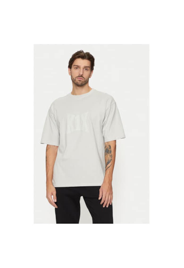 Tricou barbati - 304505096 - Bumbac - Gri Tricou barbati - 304505096 - Bumbac - Gri