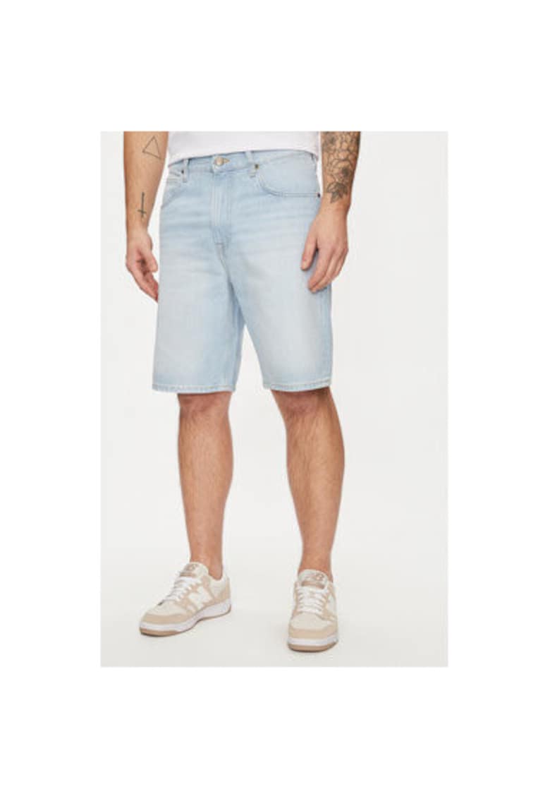 Blugi barbati - 303595777 - Bumbac - Albastru Blugi barbati - 303595777 - Bumbac - Albastru