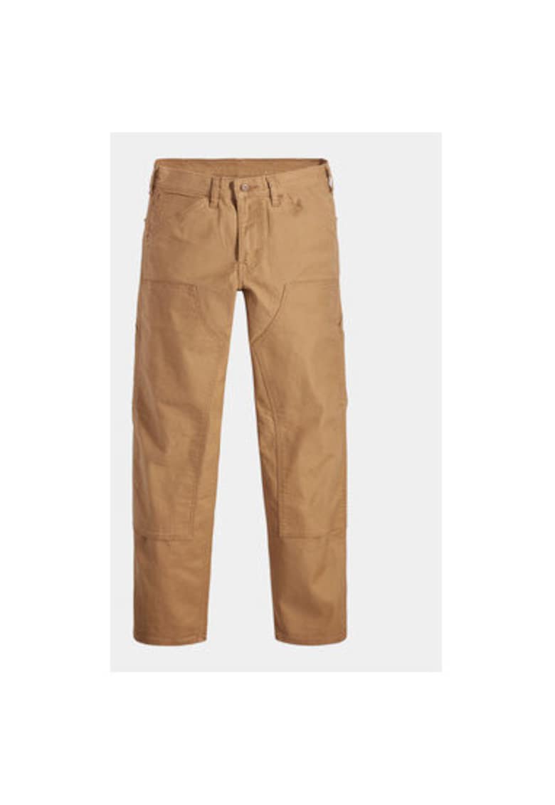 Blugi barbati - 303324469 - Bumbac - Bej - Bej