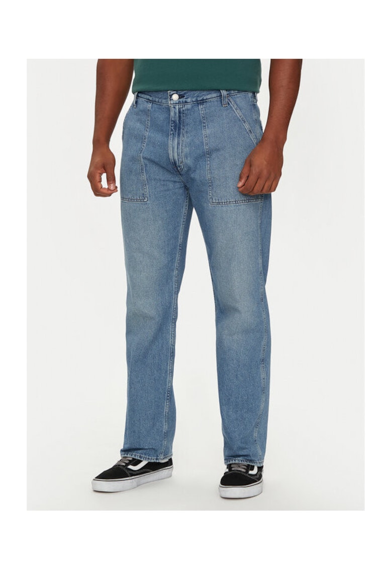Levi's Blugi barbati - 304229411 - Bumbac - Albastru - Albastru