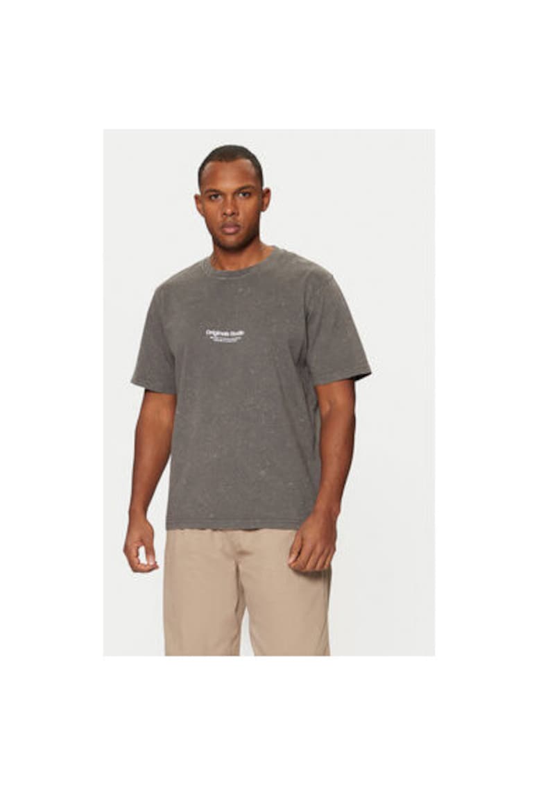 Tricou barbati -  304367373 - Bumbac - Gri