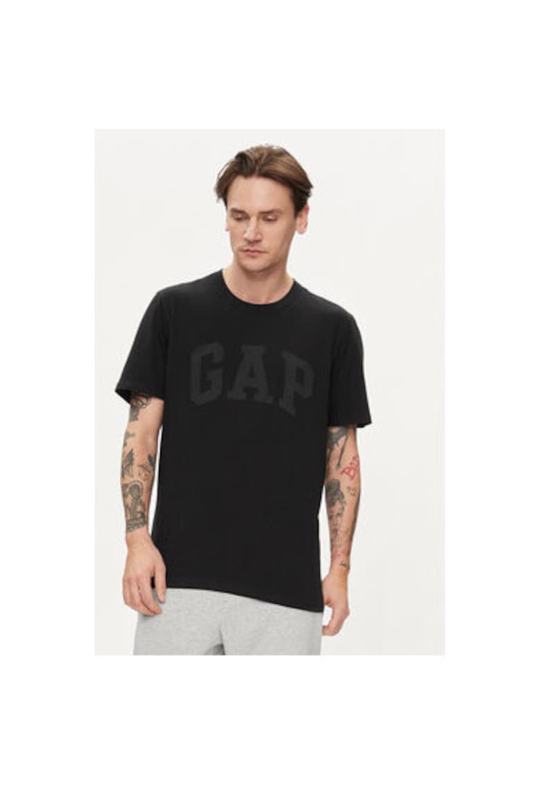 Tricou barbati -  304143564 - Bumbac - Negru