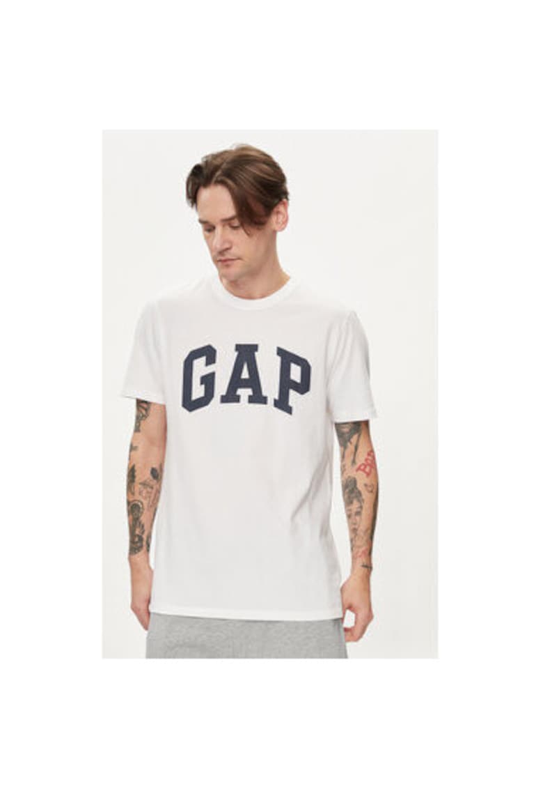 Tricou barbati -  304143519 - Bumbac - XS INTL - Alb