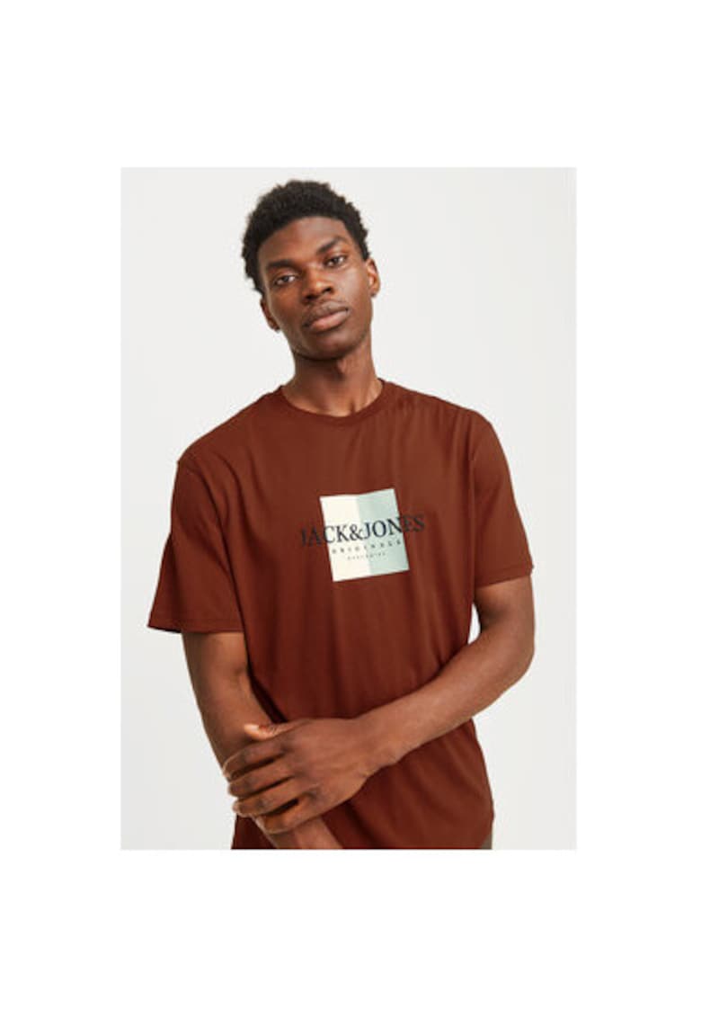 Tricou barbati -  304367625 - Bumbac - Maro Tricou barbati -  304367625 - Bumbac - Maro