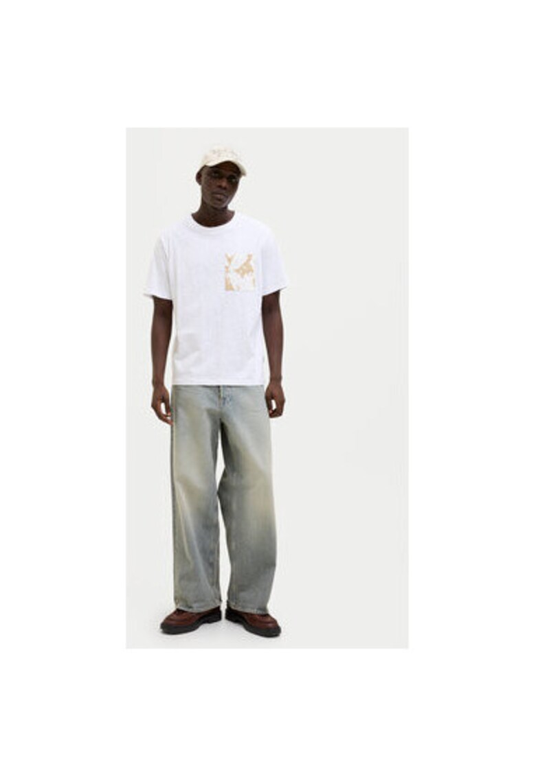 Tricou barbati -  304778490 - Bumbac - Alb