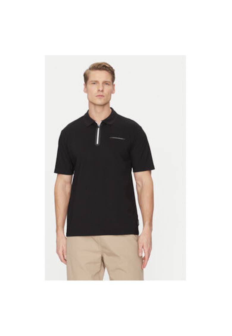 Tricou barbati -  304778841 - Bumbac/Poliester - Negru