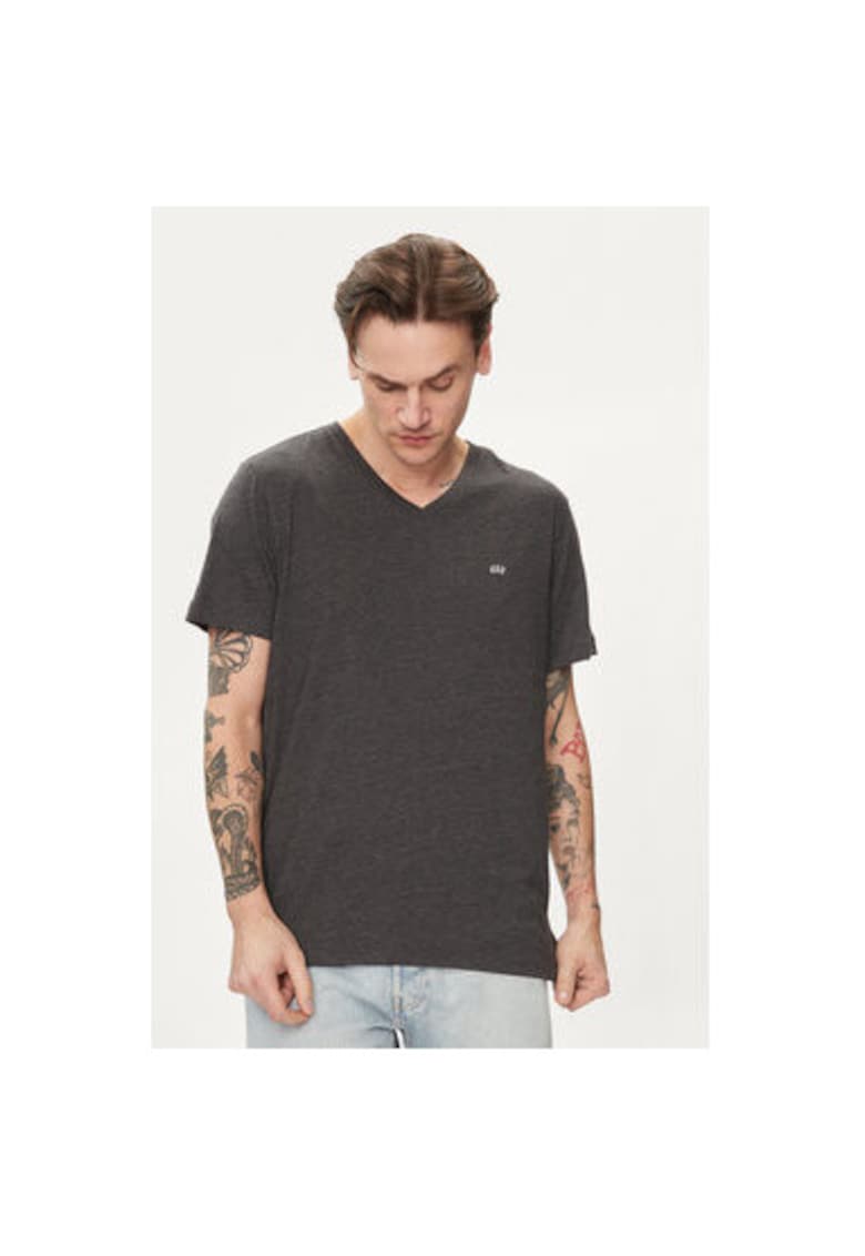 Tricou barbati -  304143359 - Bumbac/Poliester - Gri