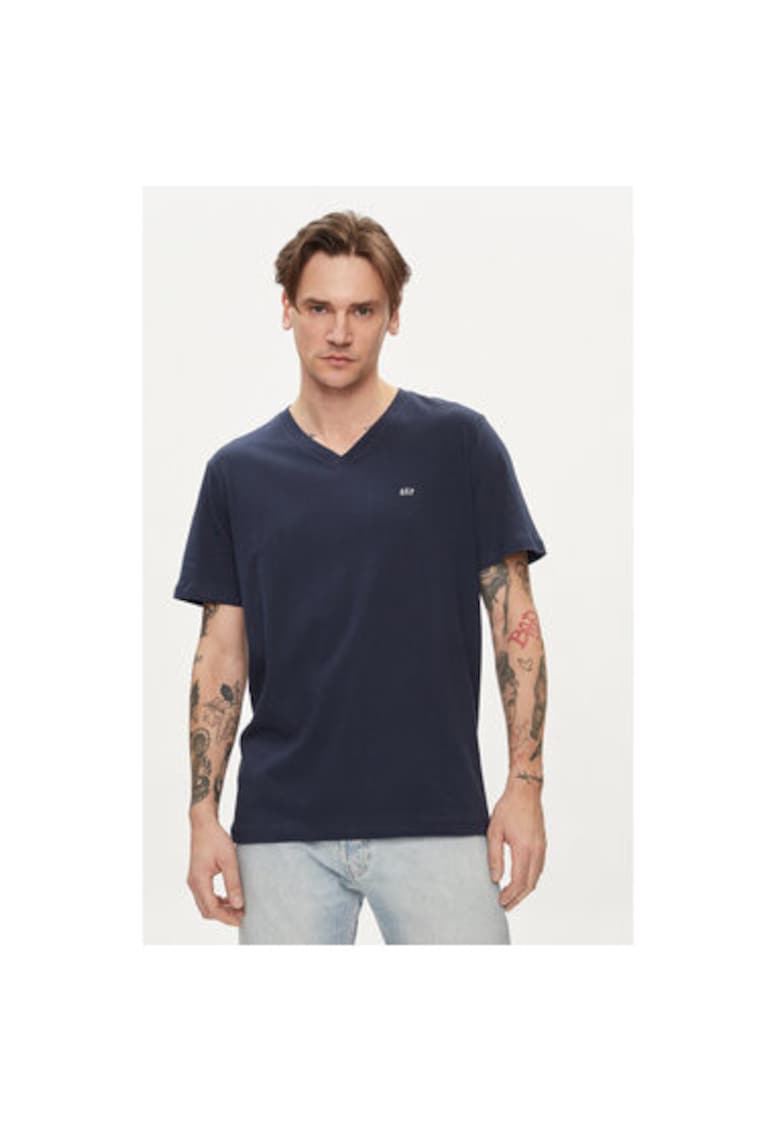 Tricou barbati -  304143373 - Bumbac/Poliester - Albastru