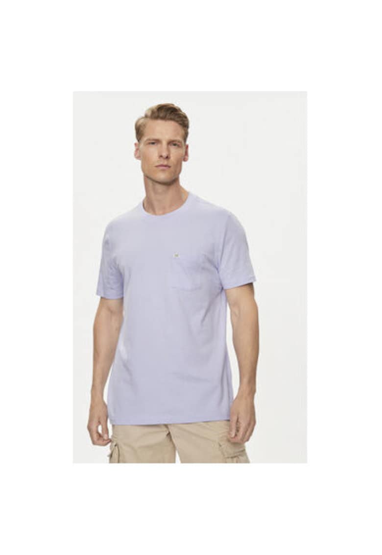 Tricou barbati - 304382420 - Bumbac organic - Violet