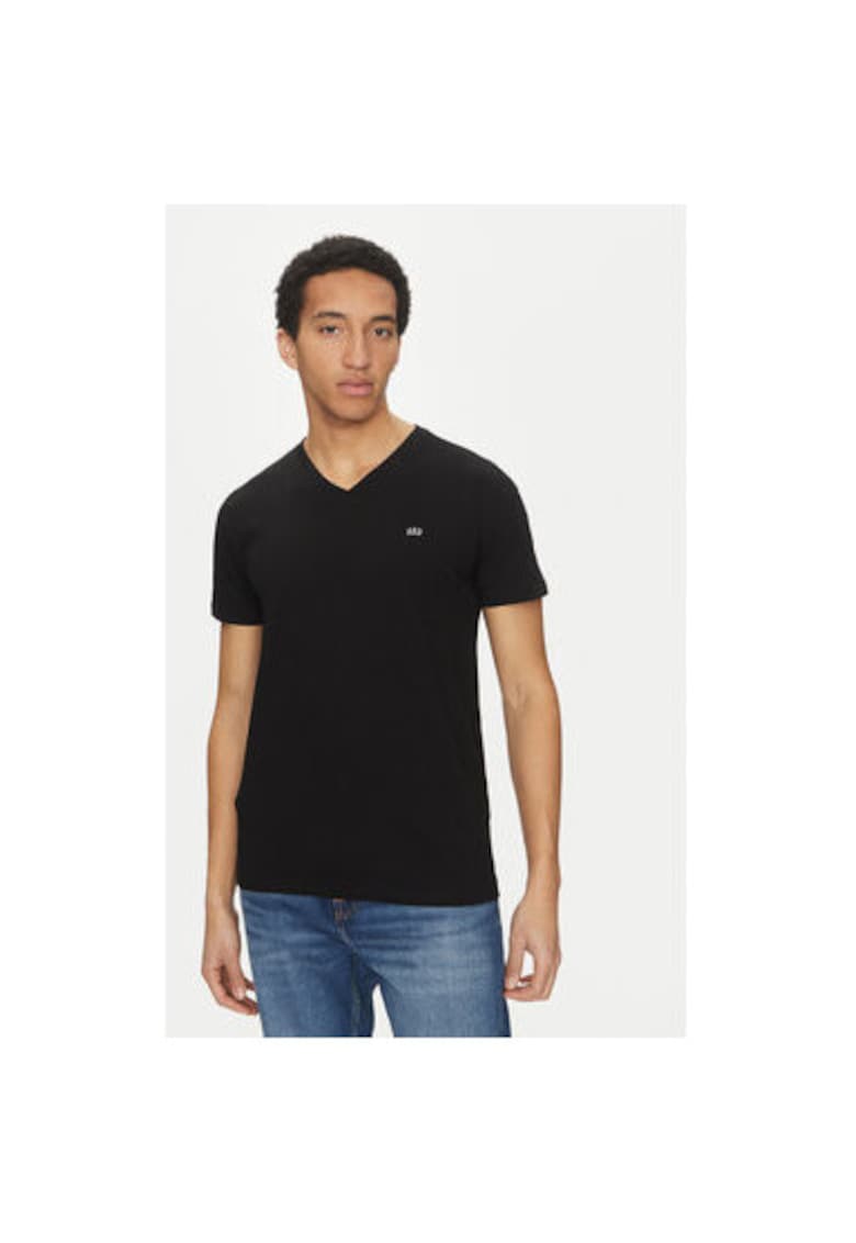 Tricou barbati - 305288424 - Bumbac - Negru - Negru