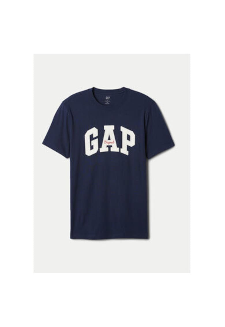 Gap Tricou barbati - 304838262 - Bumbac - XS INTL - Albastru