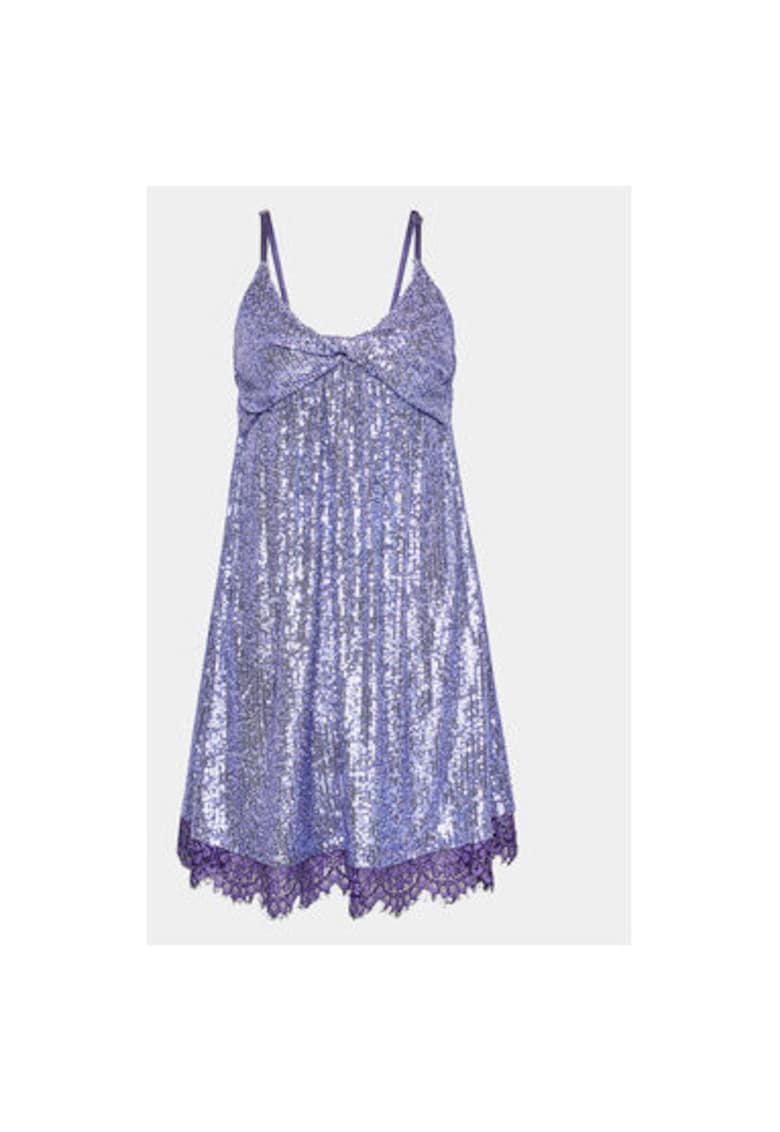 Rochie dama - 302924448 - Poliester - Violet Rochie dama - 302924448 - Poliester - Violet