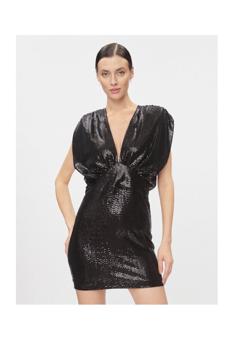 Rochie dama - 303885854 - Sintetic - Negru - Negru