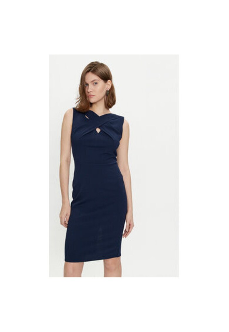 Rochie dama - 304130564 - Poliester - Albastru