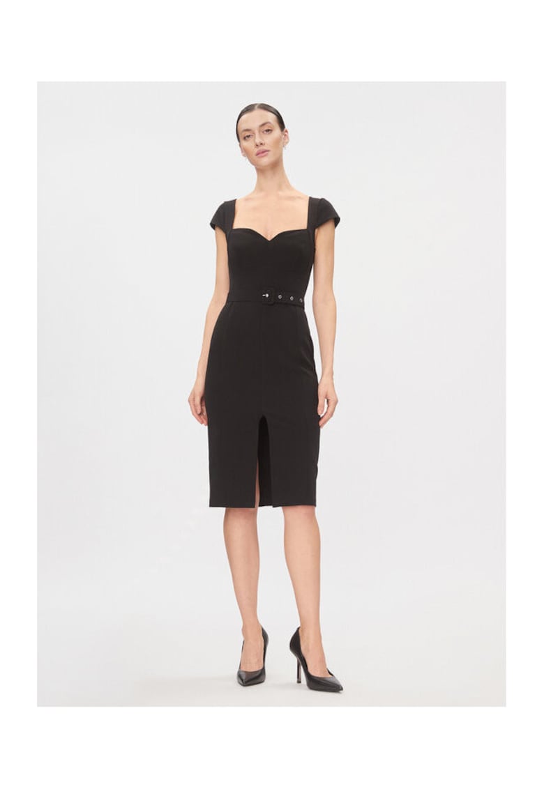 Rochie dama - 303885793 - Poliester - Negru - Negru
