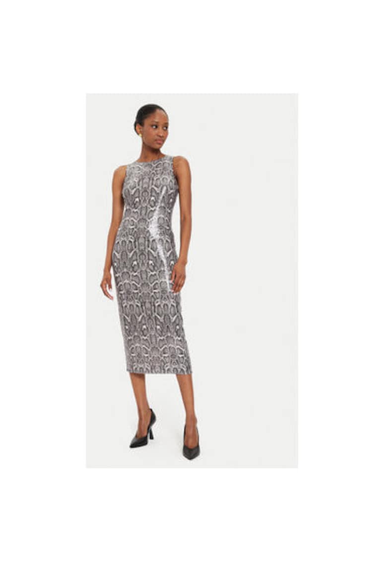 Rochie dama - 304609947 - Poliester - Gri - Gri