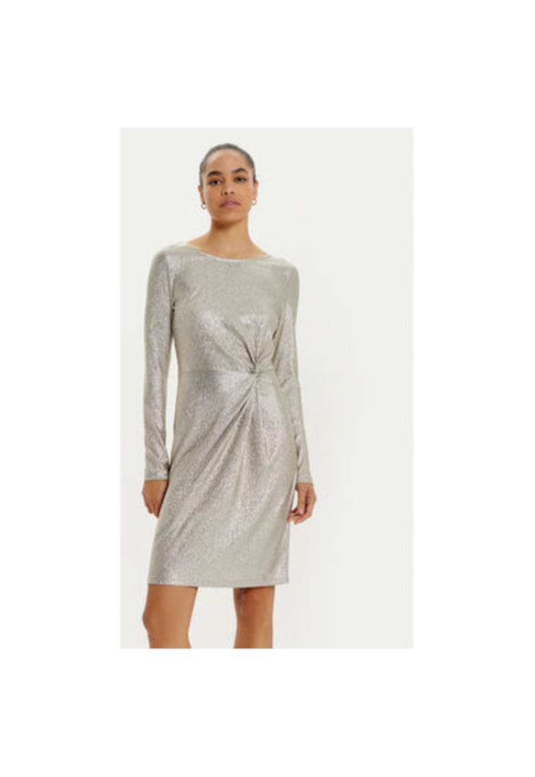 Rochie dama - 304524769 - Poliester - Auriu - Auriu