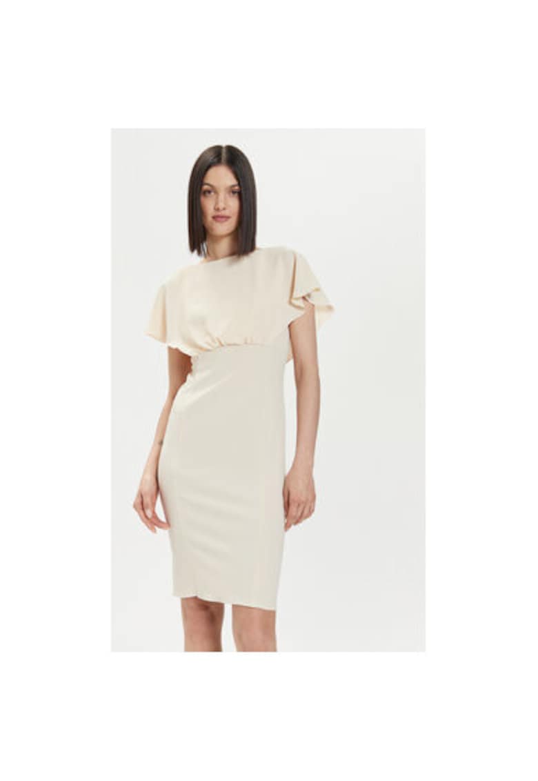 Rochie dama -  304277740 - Poliester - Bej