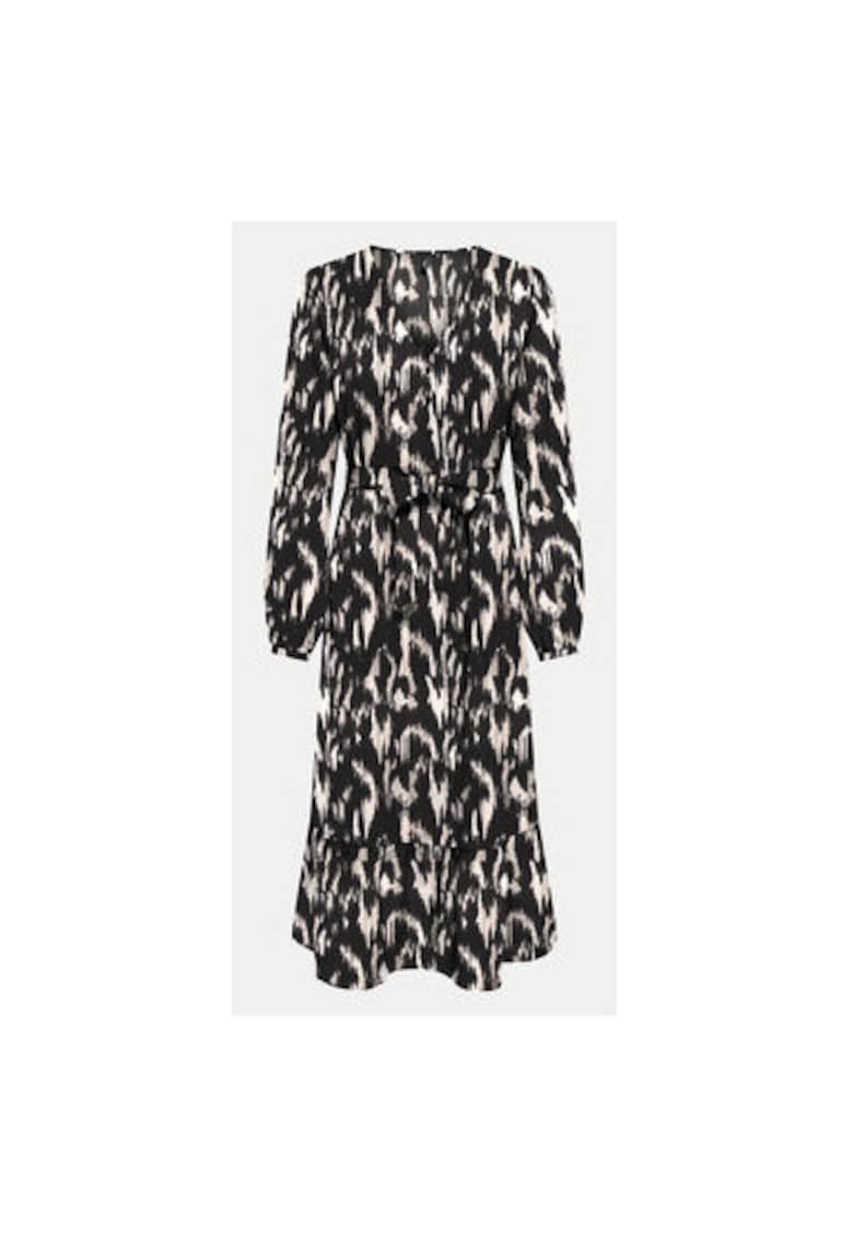 Rochie dama - 304494505 - Poliester reciclat/Poliester - Negru Rochie dama - 304494505 - Poliester reciclat/Poliester - Negru