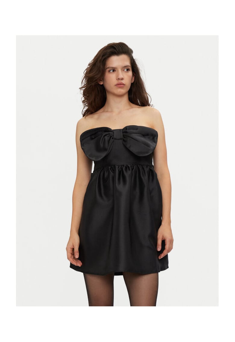 Rochie dama - 304519109 - Poliester - Negru - Negru