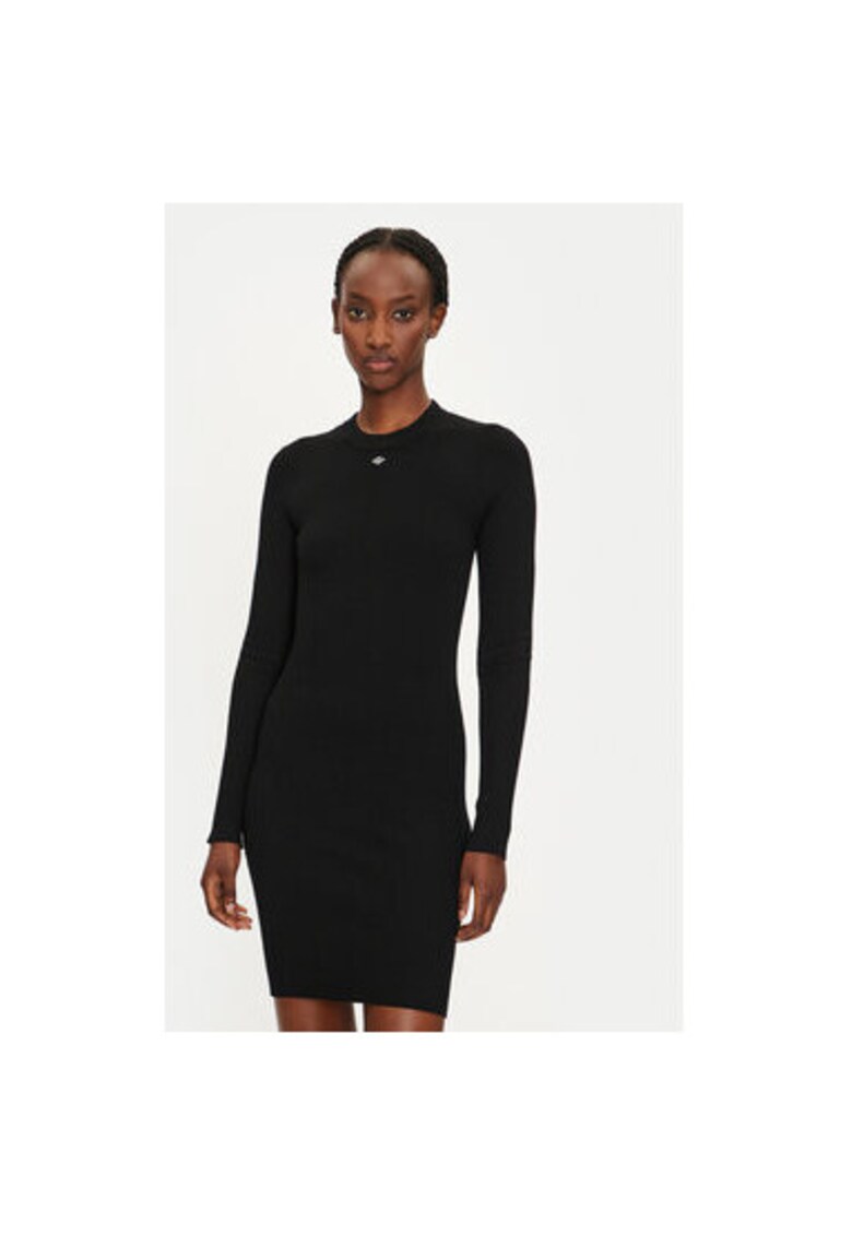 Rochie dama - 304396755 - Viscoza/Poliester - Negru