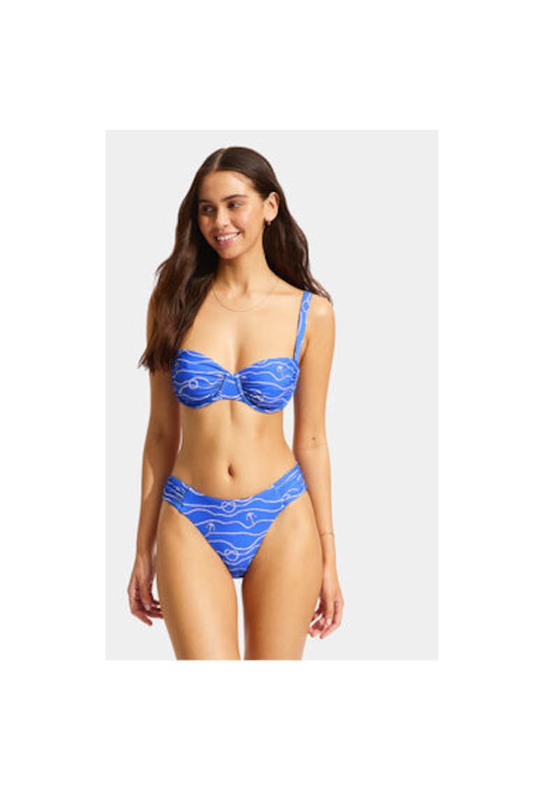 Bikini dama -  303784331 - Nylon/Elastan - Albastru