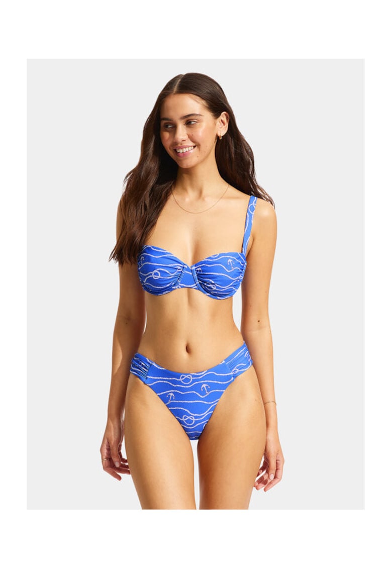 Bikini dama - 303784331 - Nylon/Elastan - Albastru - Albastru