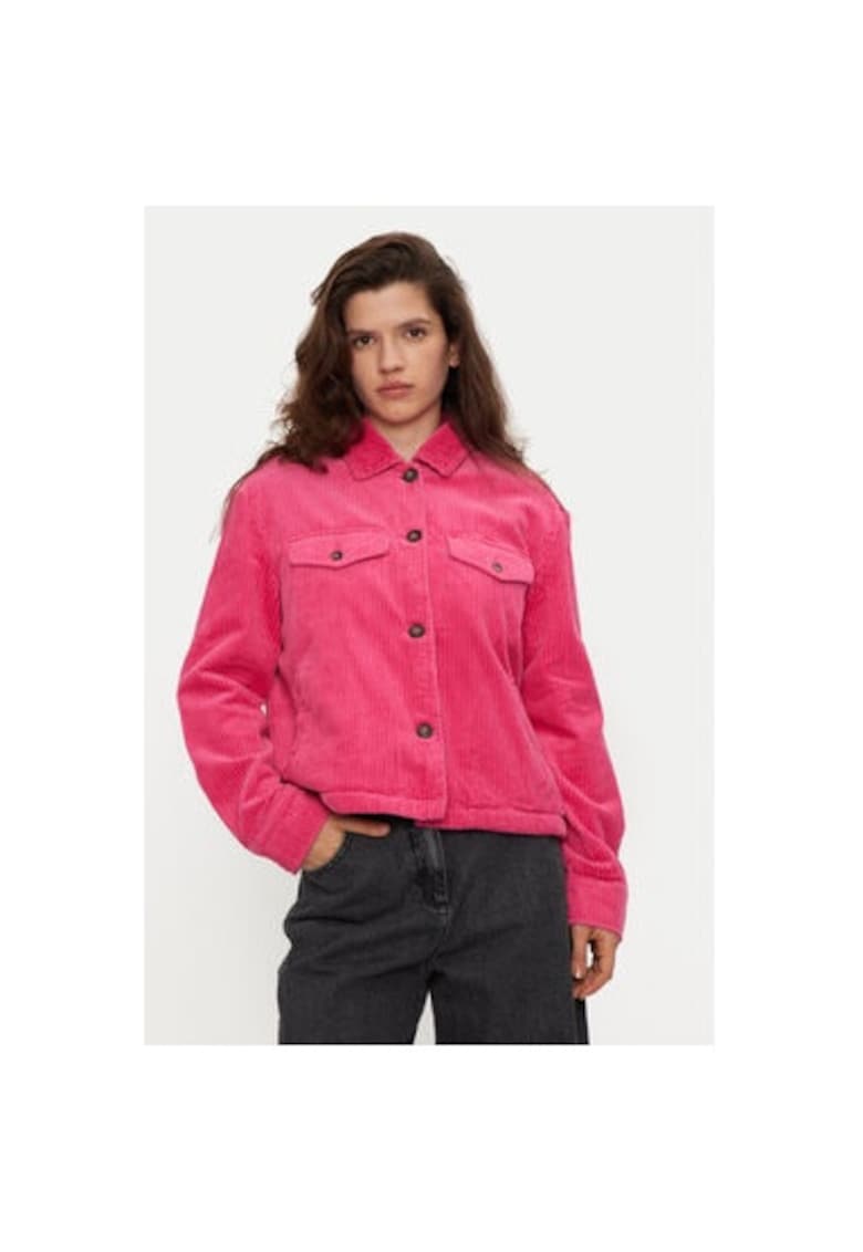Geaca dama -  304522543 - Bumbac - Roz