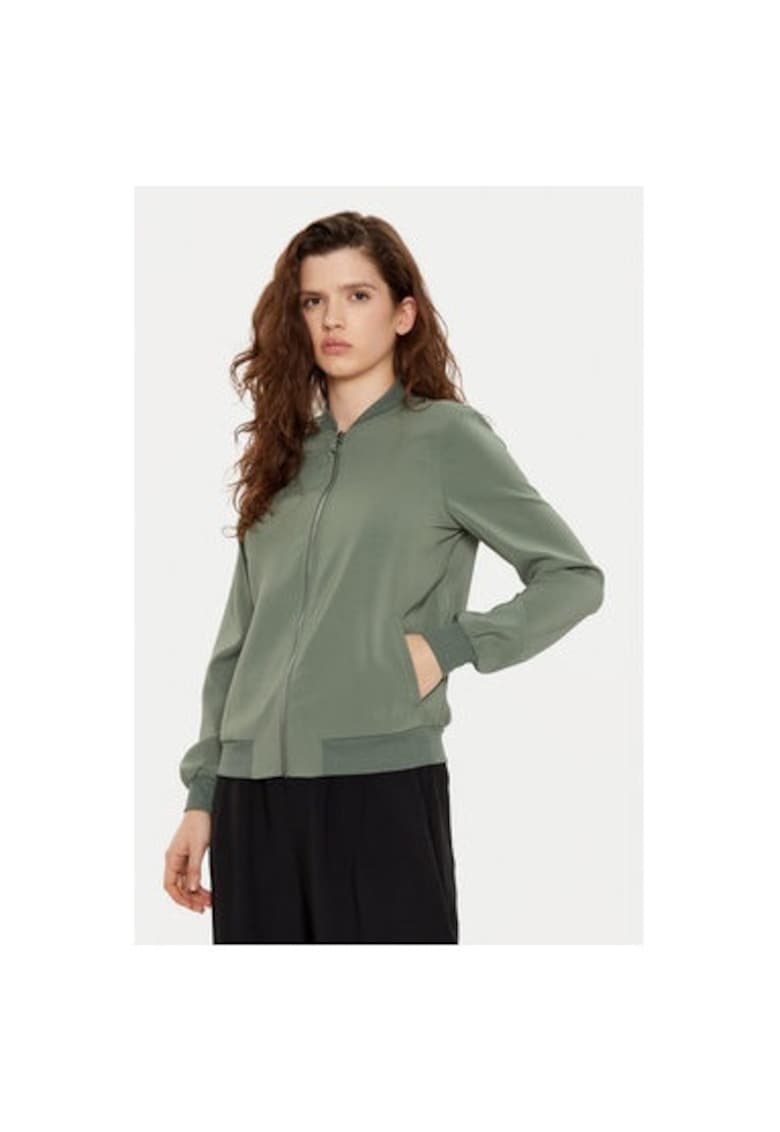Geaca dama - 304785733 - Poliester reciclat/Poliester - Verde - Verde