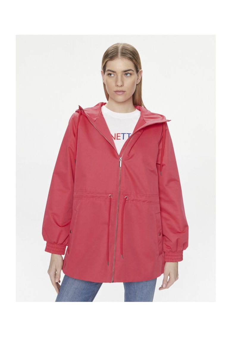 Geaca dama - 303813208 - Nylon - Roz - Roz