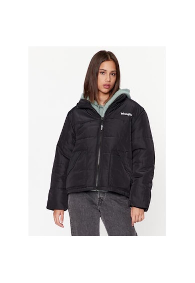 Geaca dama - 303302320 - Poliester - Negru - Negru
