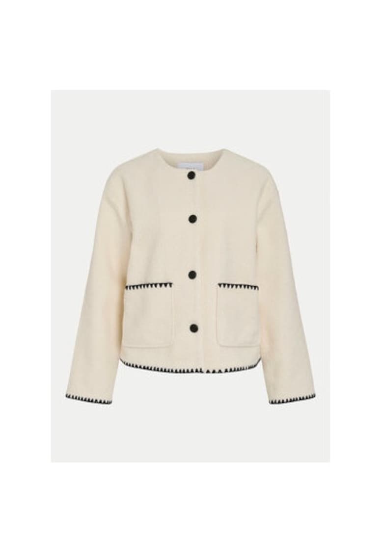 Jacheta cu maneci cazute - Bej