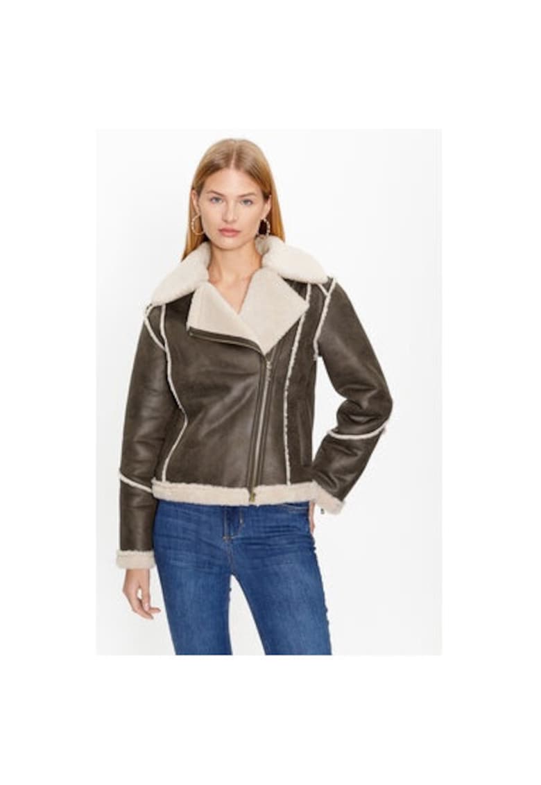 Cojoc dama - 303322175 - Poliester - Maro