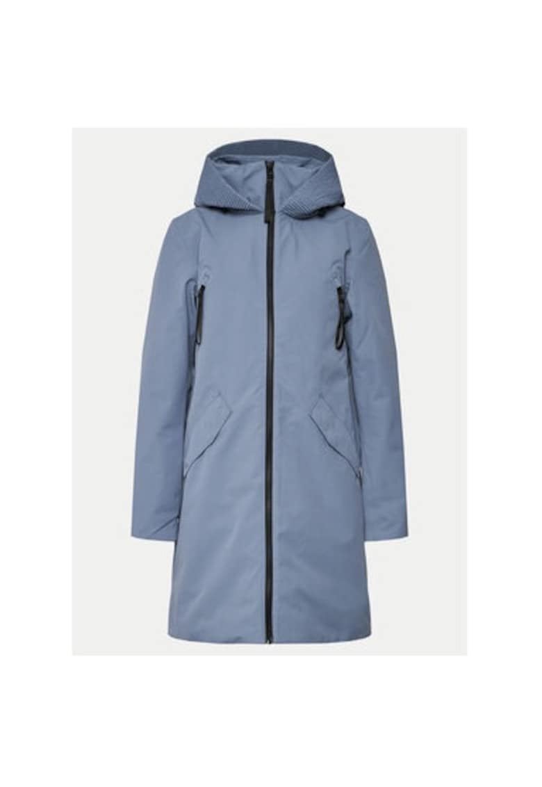 Jacheta dama - 303339302 - Poliester - Albastru