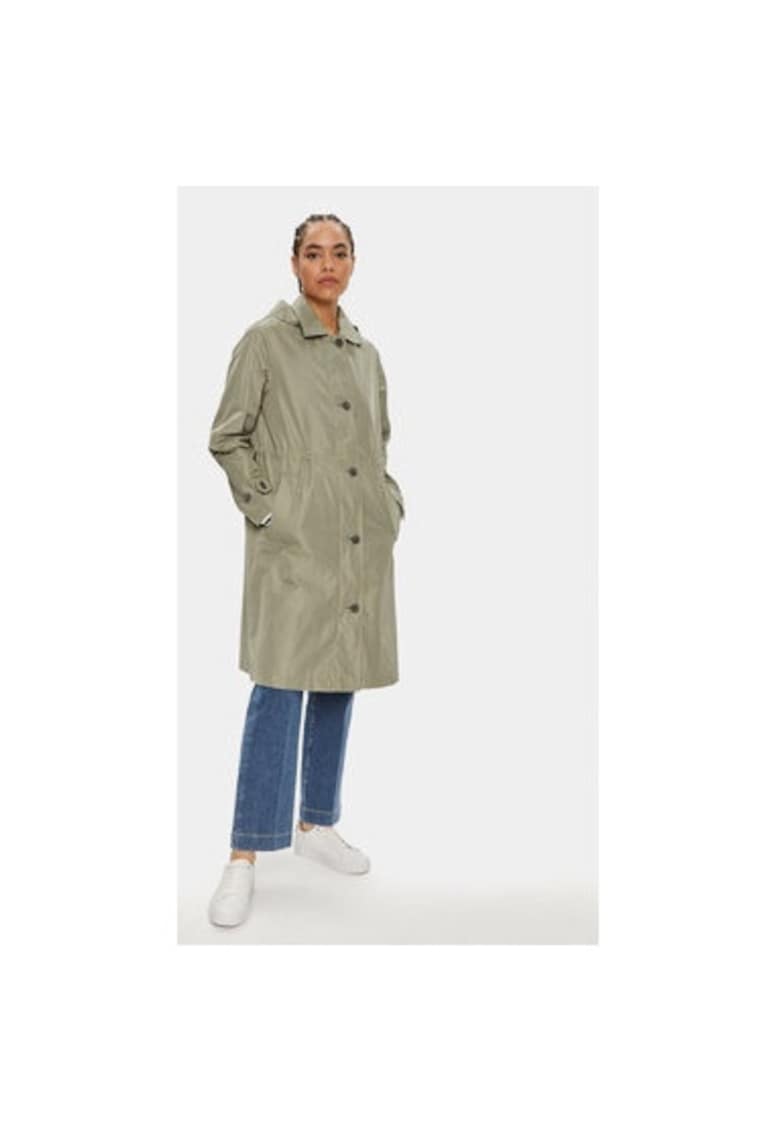 Jacheta dama - 304373756 - Poliester - Verde - Verde